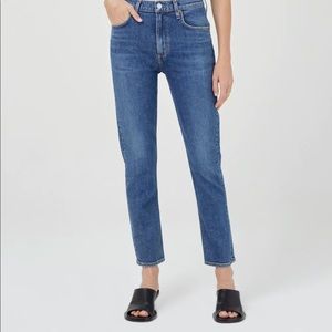 AGOLDE straight leg denim